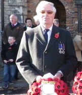 11-11-12 RAFA Wreath in Tadcaster Raymond DohertyA