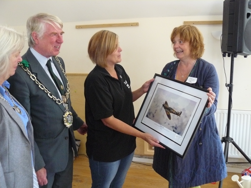 75th anniversary of the battle of britain plaque unveiling RAF Warmwell 152 Hyderabad Squadron 18