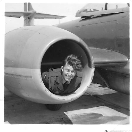 Roger Cooper, Meteor NF 14, RAF Wattisham 1956